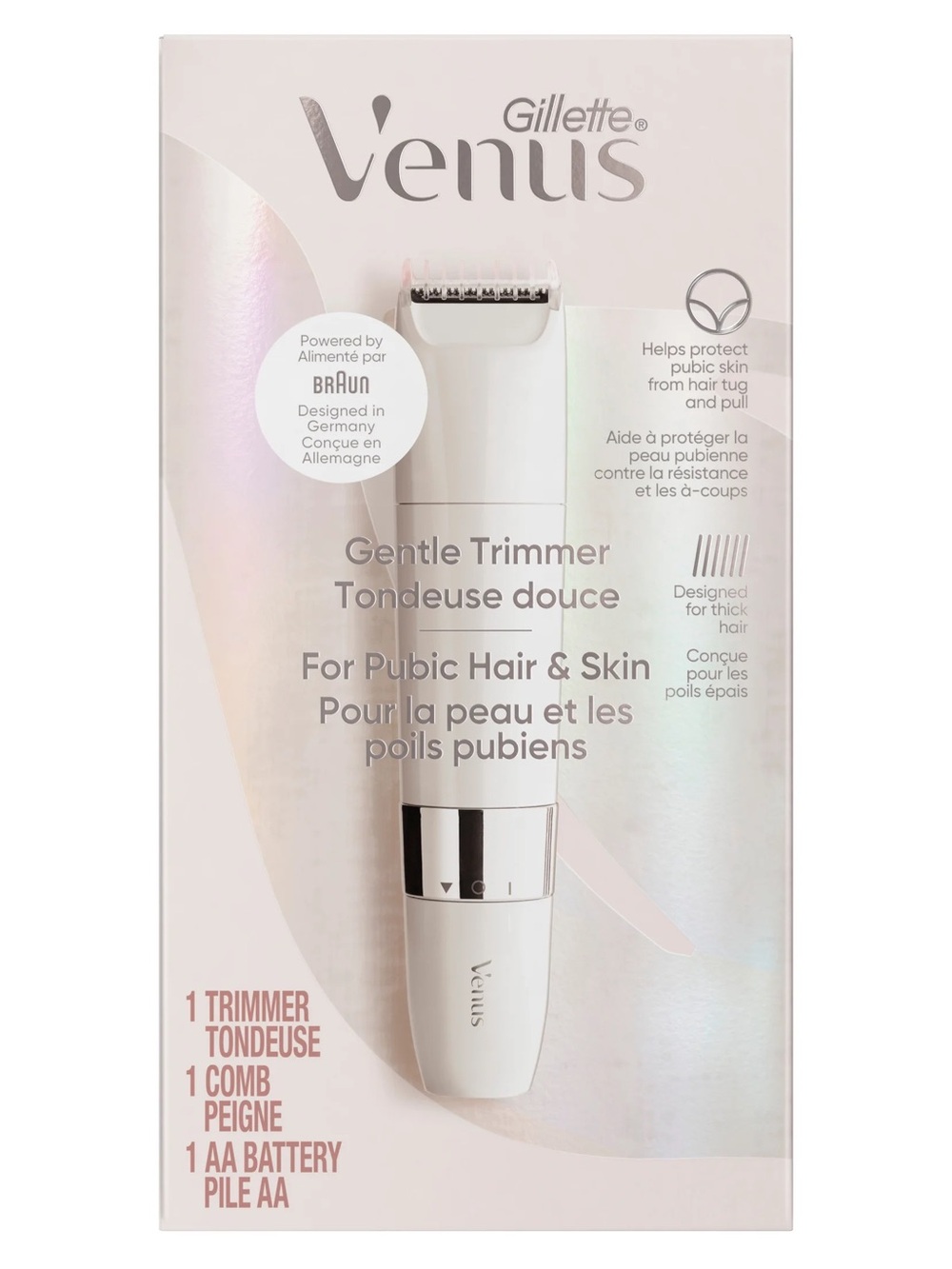 Gillette Venus Pubic Hair Trimmer for Women